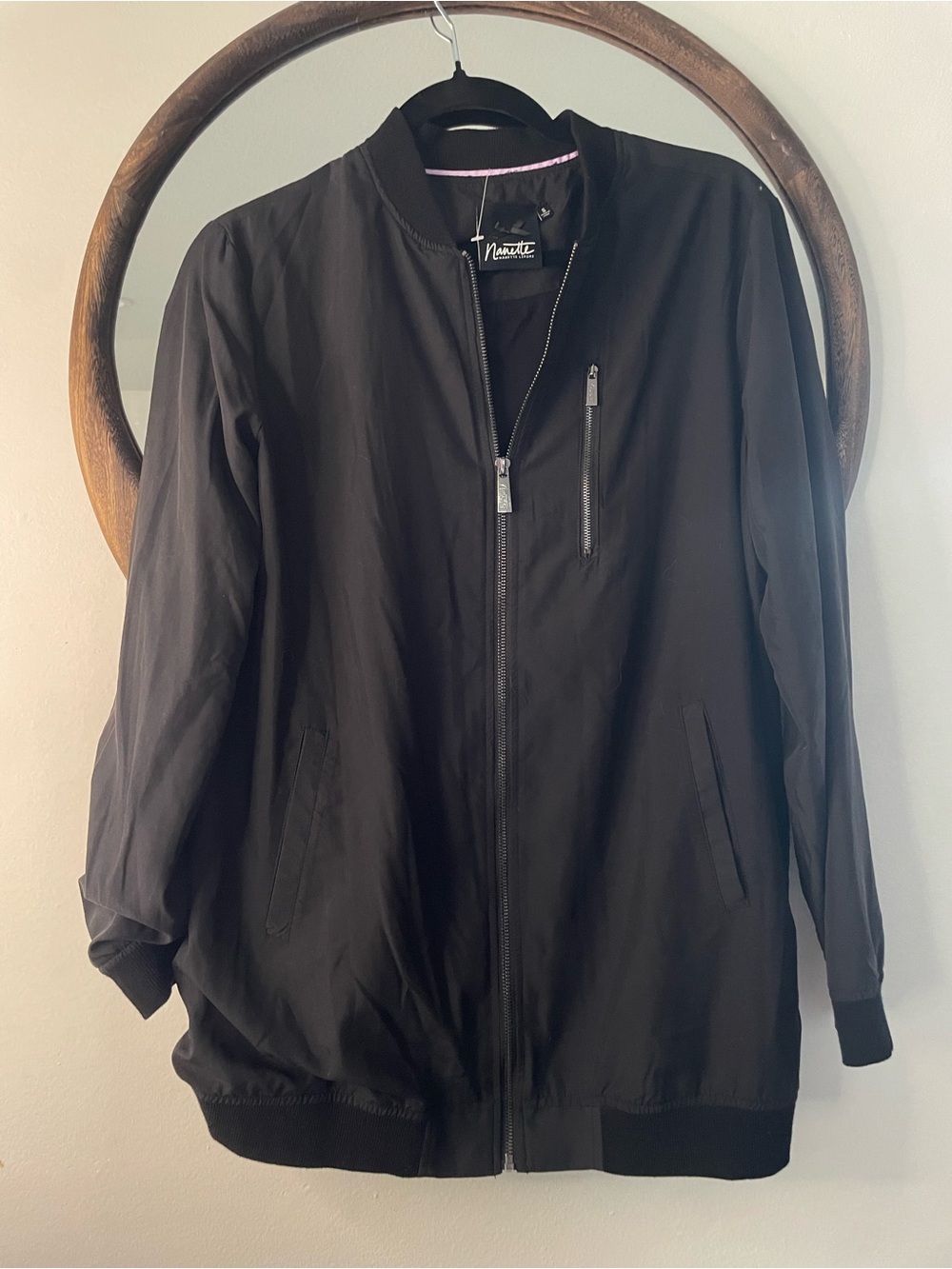 Nanette Lepore women’s Black Bomber Jacket